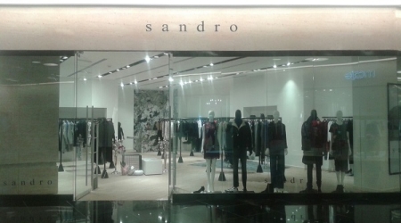 Магазин Sandro в торгово - развлекательном центре Esentai Mall, Алматы